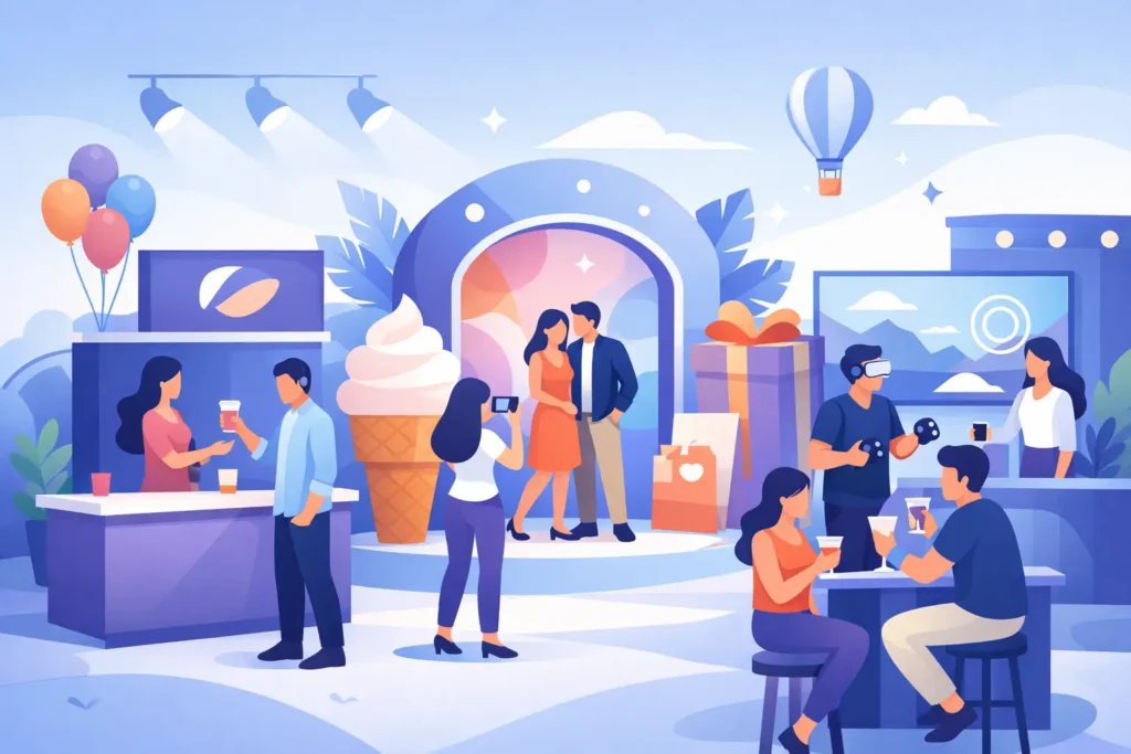 Ativações de marca para eventos que encantam