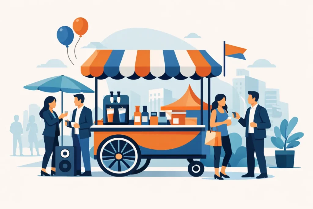 Carrinho para ativação de marca vale a pena?