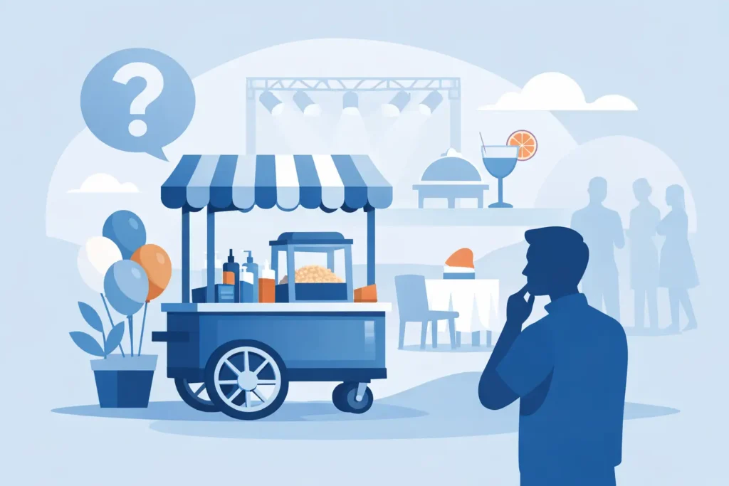 Locação de carrinho para eventos vale a pena?