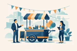 Carrinho personalizado para eventos vale a pena?