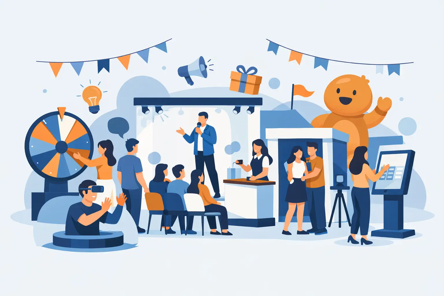 7 ideias de ativação para feiras e eventos 7 ideias de ativação para feiras e eventos