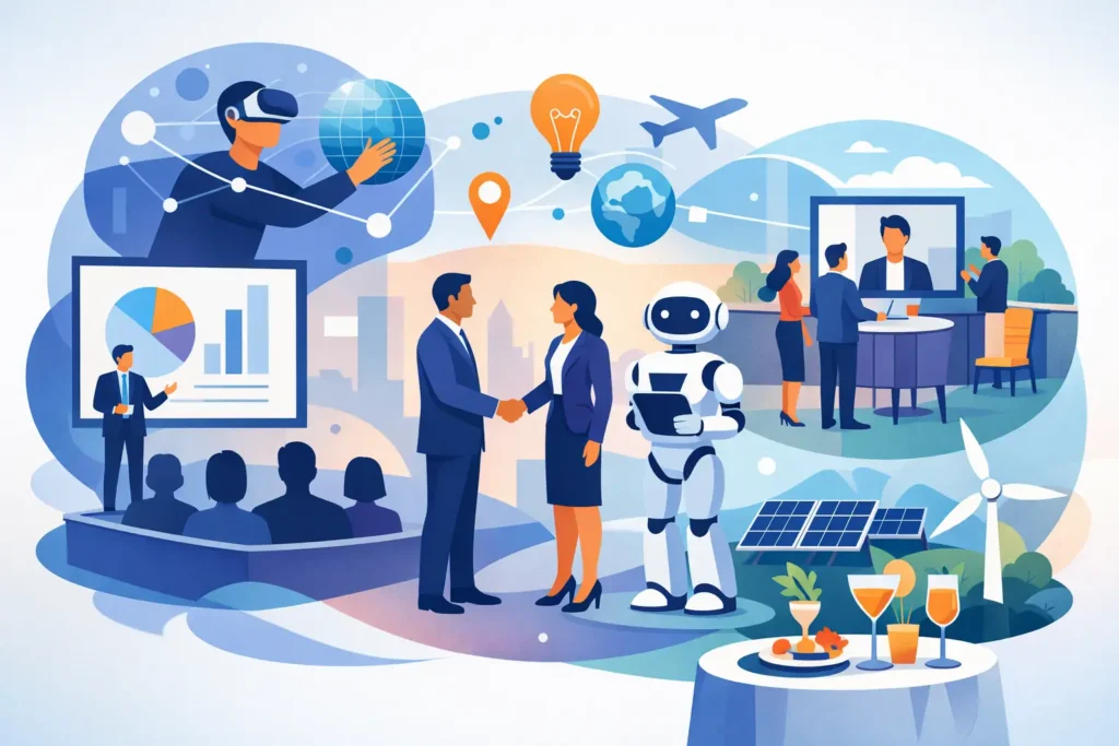 8 tendências de eventos corporativos para 2026