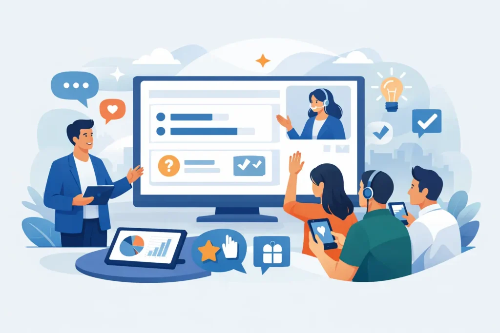 Como criar eventos mais interativos