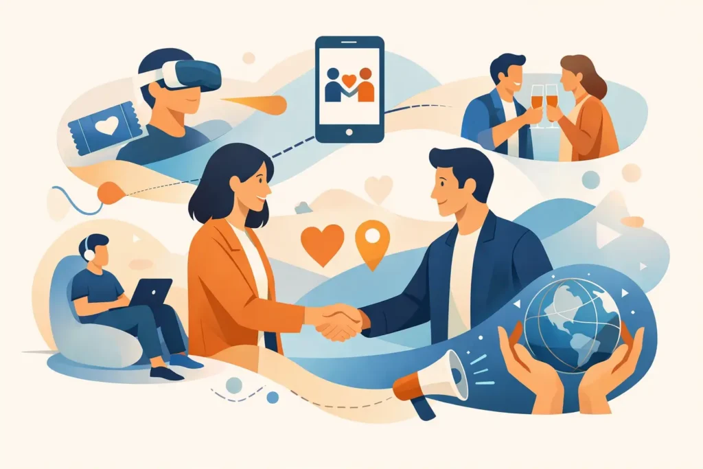 Marketing de experiência e conexões reais