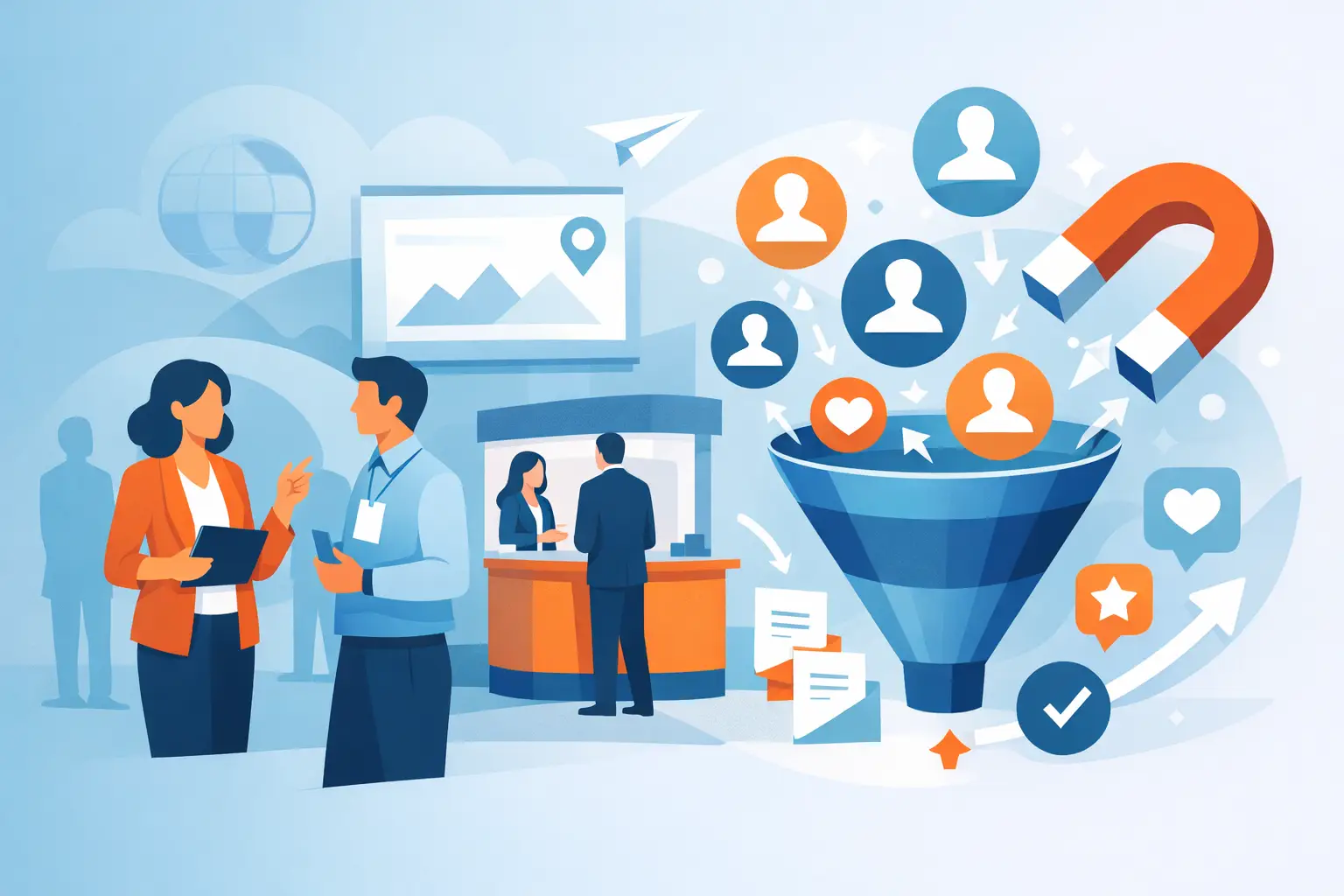 O papel da experiência na captação de leads em eventos