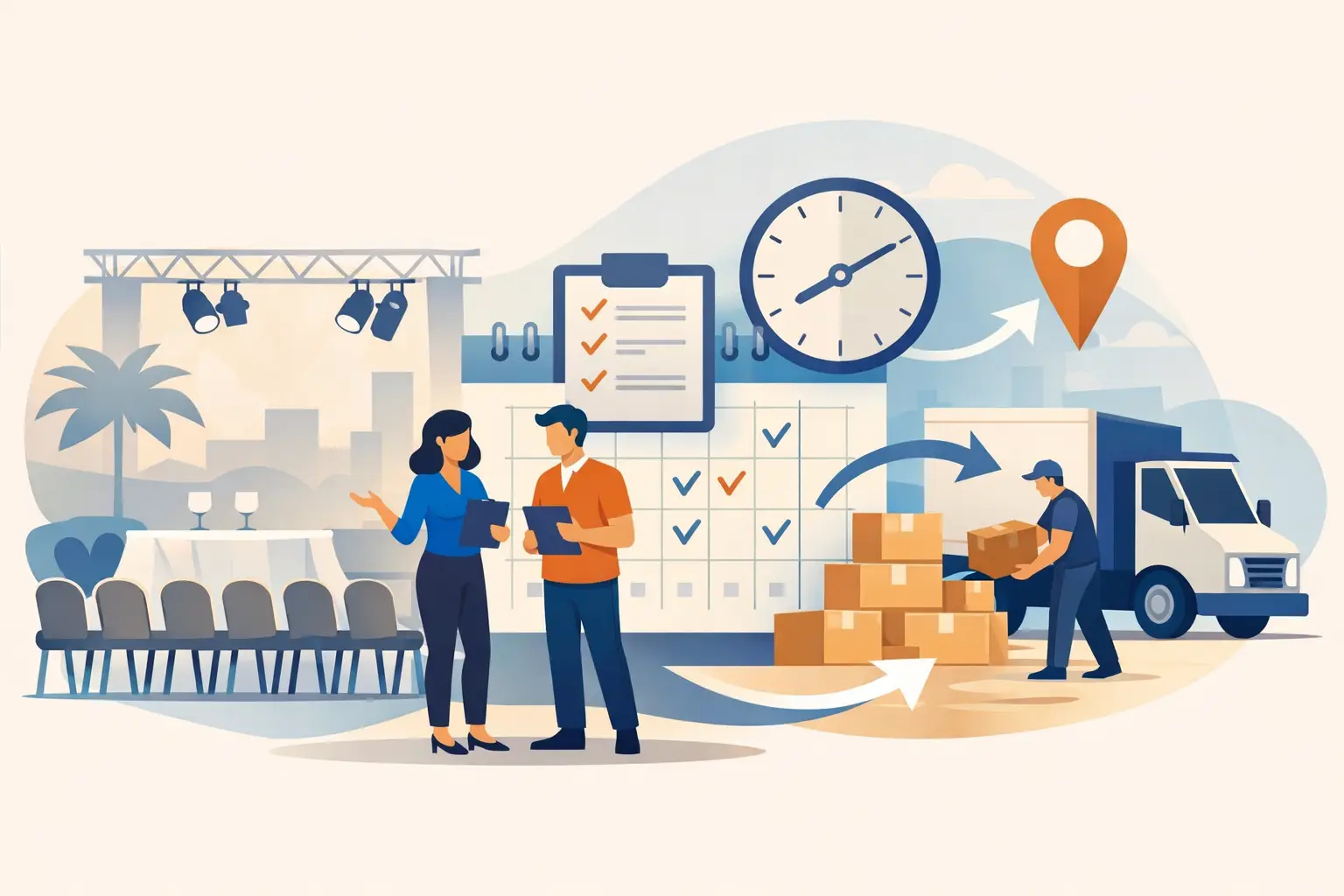 Gestão de fornecedores: como garantir prazos em eventos