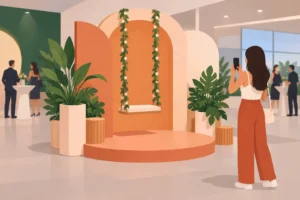 Como montar uma ilha instagramável em evento