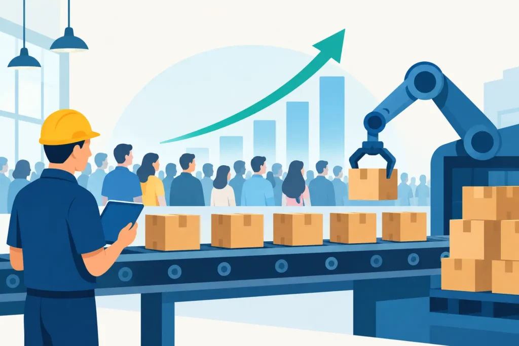 Grandes públicos: produção na alta demanda